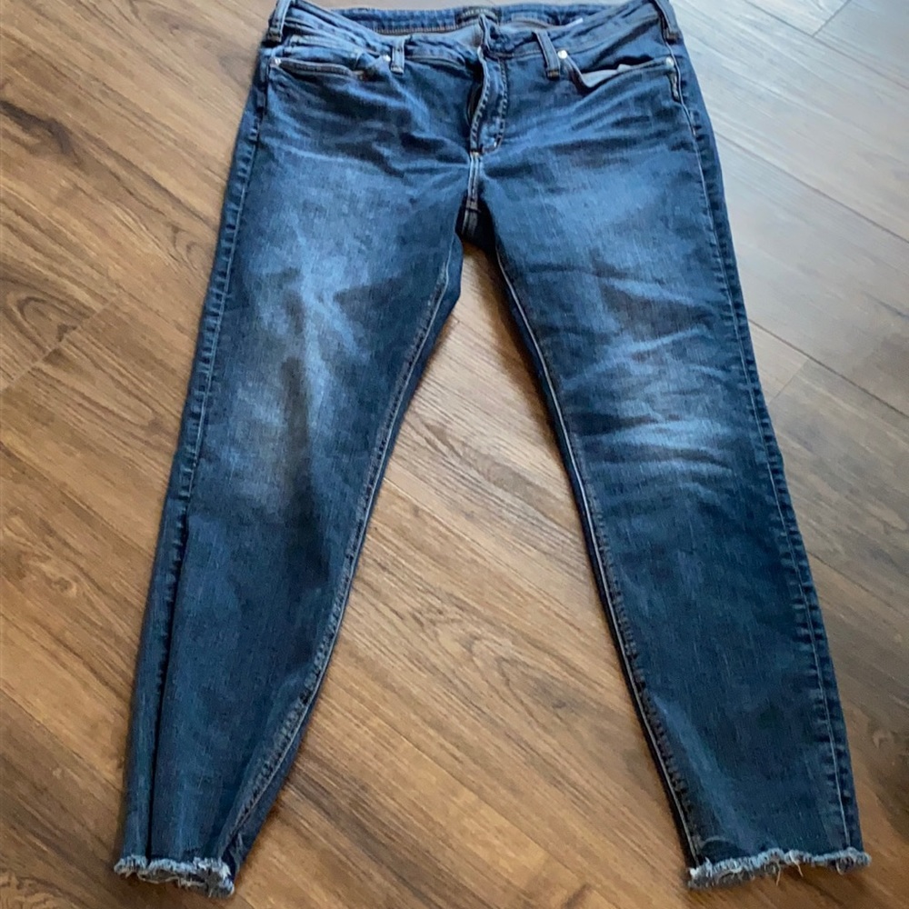 Silver jeans